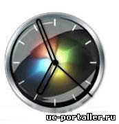Часы в стиле Windows Vista